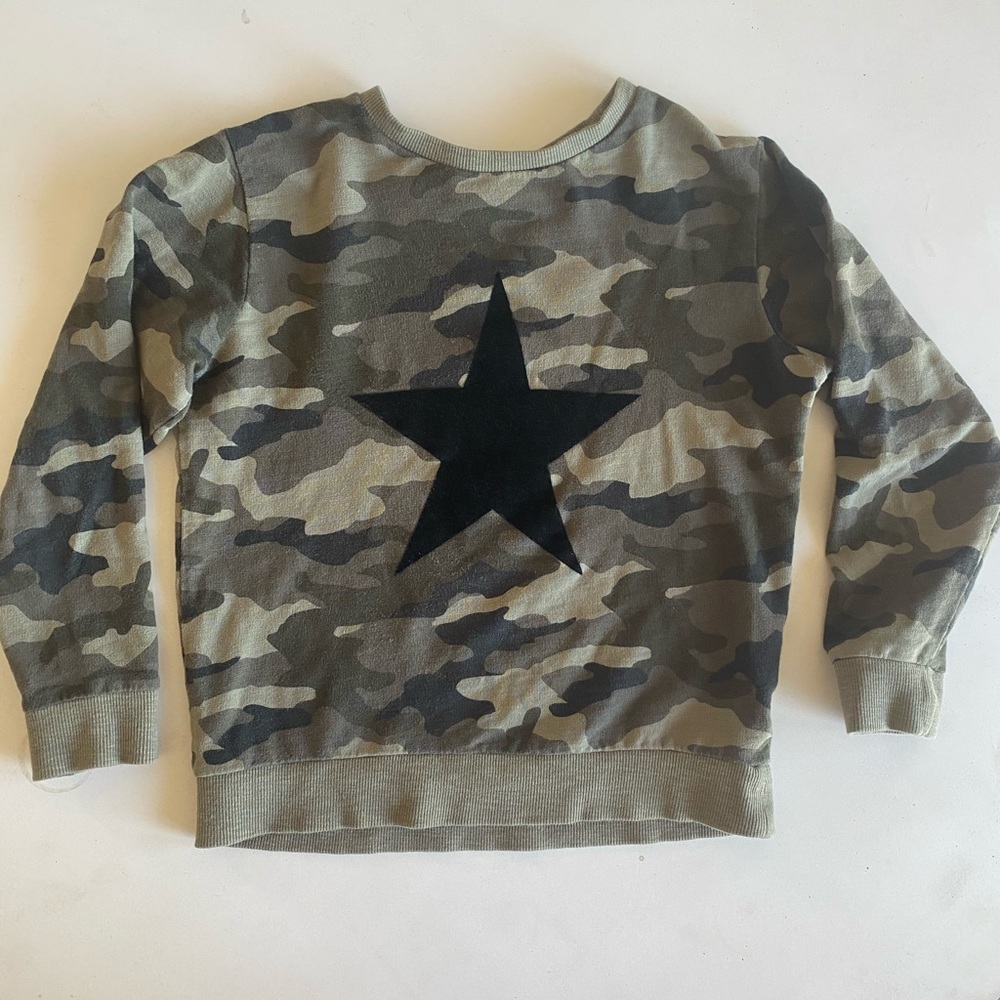 Next Direct long sleeve boys camo shirt